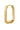 Ohrringe Creole mit klarem Rechteckdesign JURAWEL Gold A-01-01-19 3413000190210