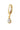 Ohrringe Creole mit Tropfenanhänger JURAWEL Gold A-01-01-30 3513000300210