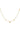 Halsketten Halskette mit farbigem Herzmotiv JURAWEL Gold Weiß A-01-04-08 1213000482010